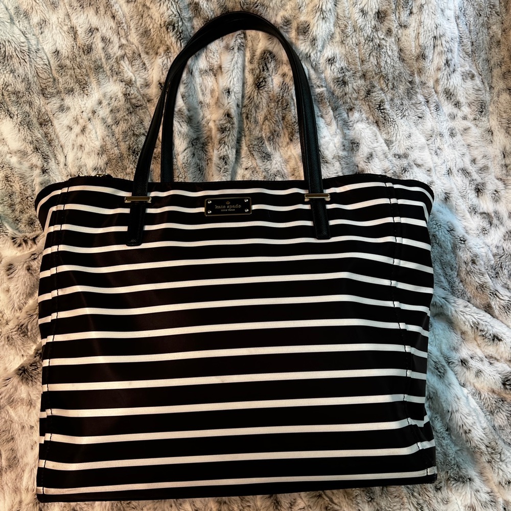 Kate Spade Talya Wilson Road Tote in classic stripes